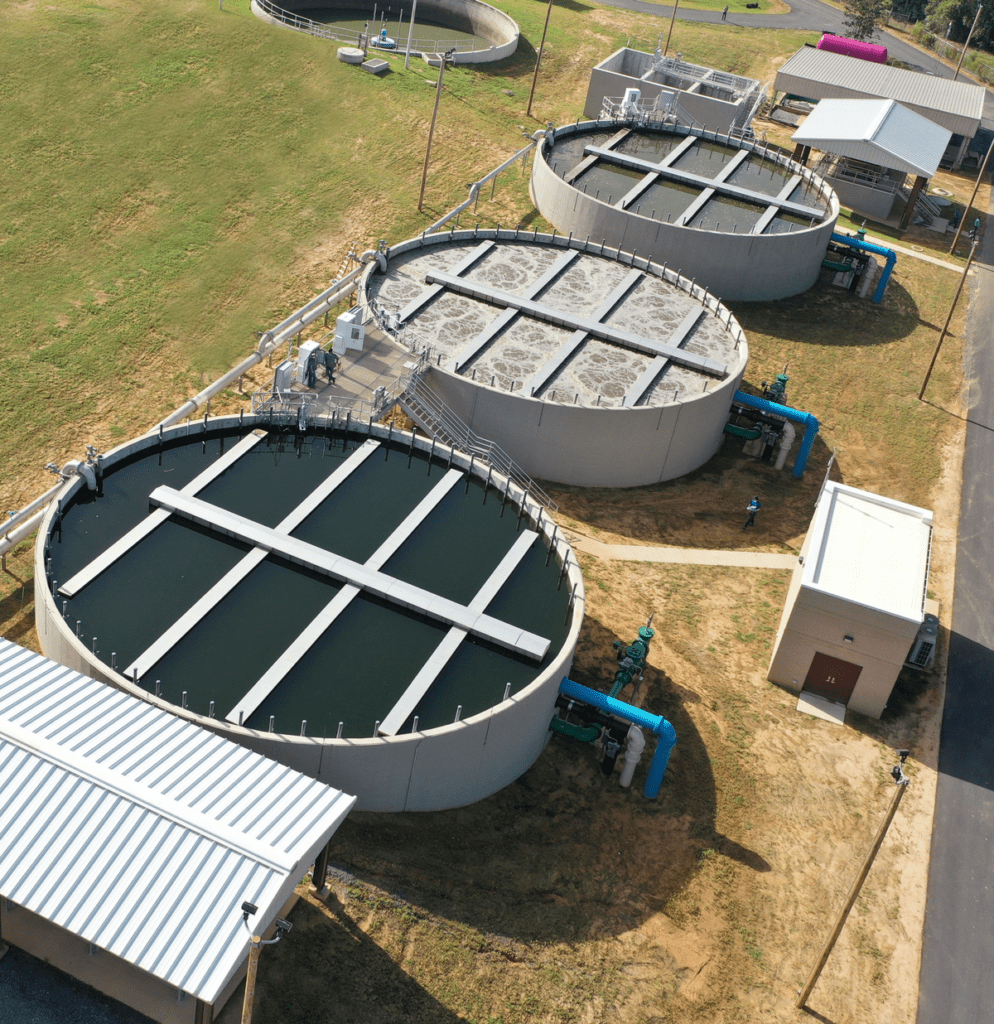 AquaNereda at the Wolf Creek Wastewater Treatment Plant in Foley, Alabama. Aqua Aerobic Systems is represented by Envirep/TLC in Pennsylvania, Maryland, New Jersey, Delaware and Washington D.C.