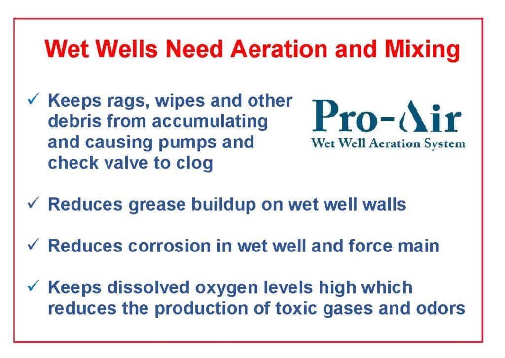 Envirep's Pro-Air Wet Well Aeration and Mixing for Wastewater and Sewage Wet Wells