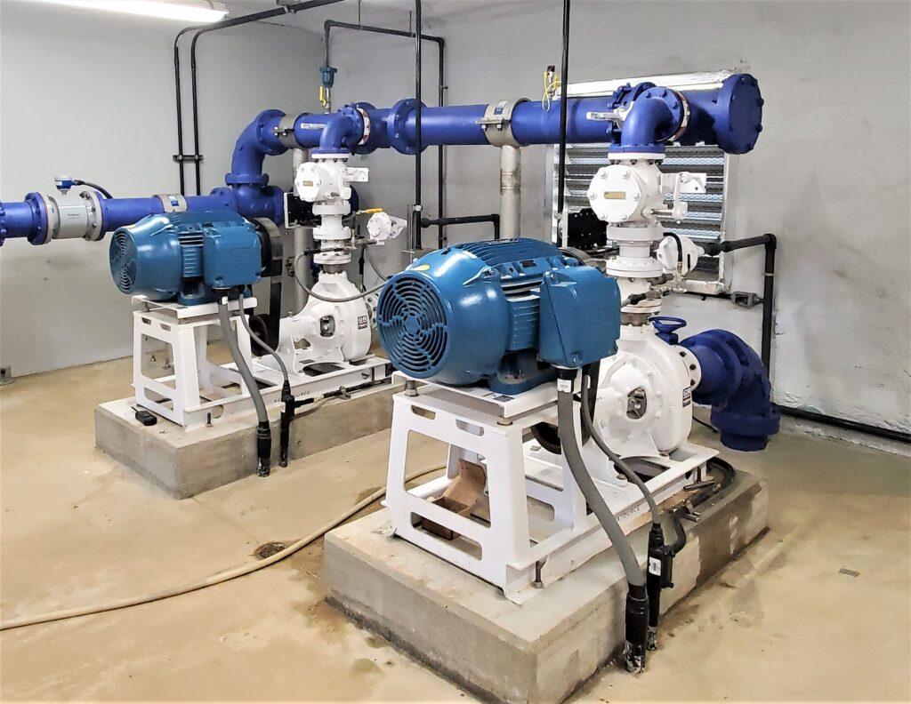 Gorman-Rupp Utility Water System with Self-Priming Centrifugal Pumps at a Maryland Wastewater Treatment Plant