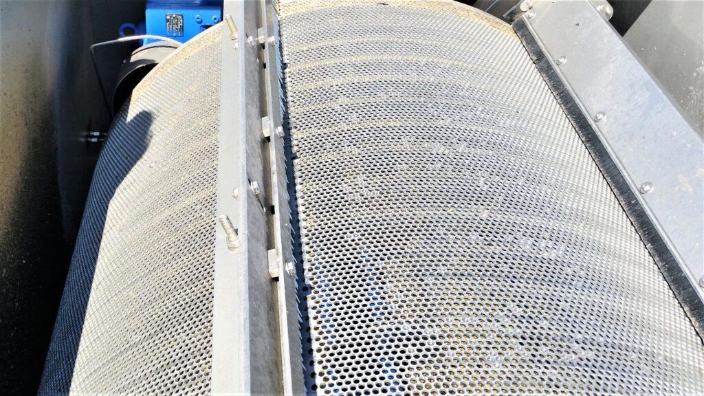 Saveco Beast Perforated Plate Rotating Drum Screen for Wastewater Treatment Plants