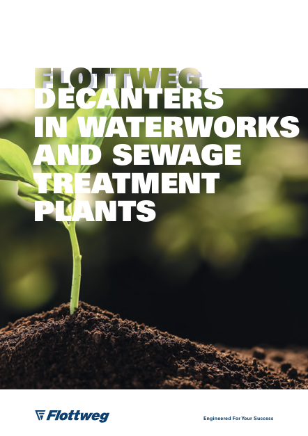 Flottweg Decanter Brochrue